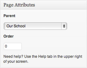 page-attributes
